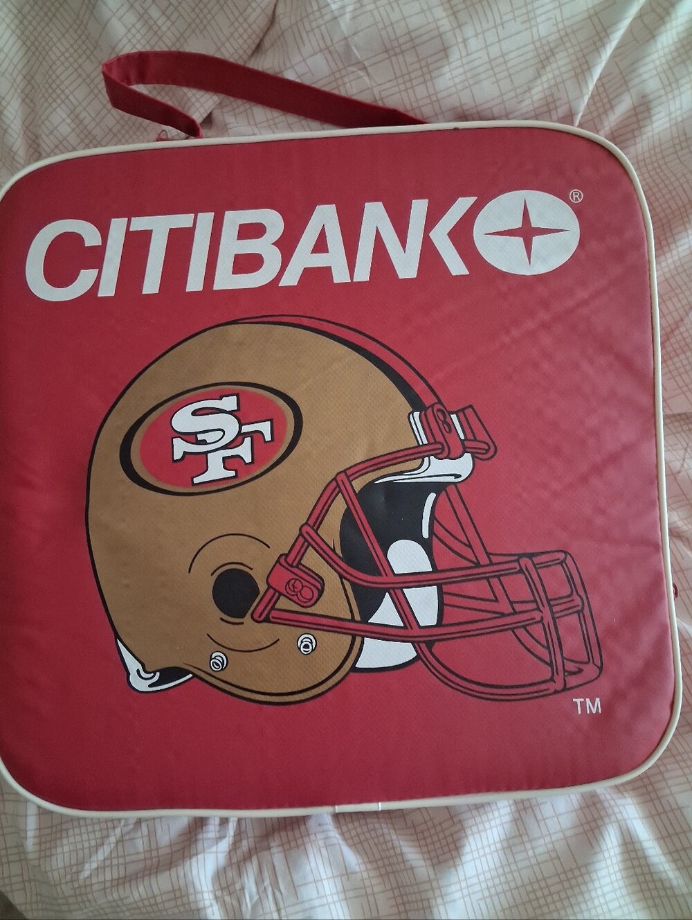 49er Seat Cushion, Opening Day Game 1997